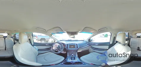 2015 Ford Edge Titanium z USA, uszkodzony, nr VIN 2FMTK4K92FBB61978